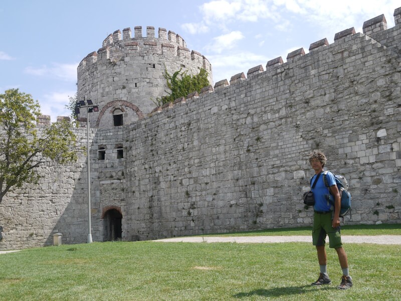 Manfred an der Theodosianischen Landmauer