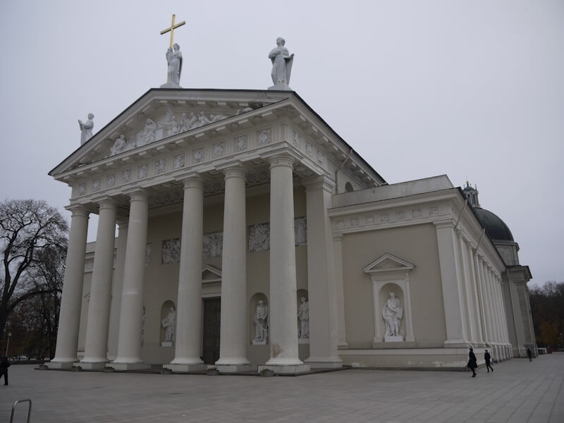 Die Kathedrale von Vilnius (12.11.2024)