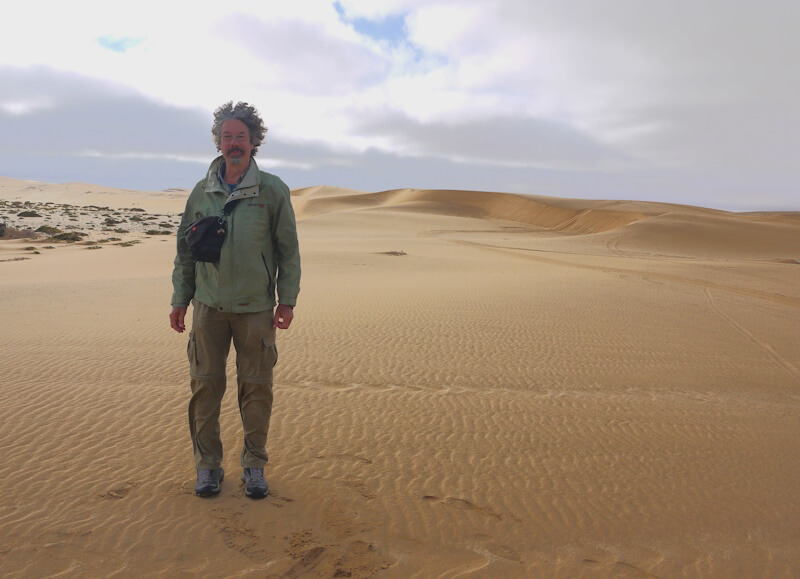 In der Wüste Namib südlich der Küstenstadt Swakopmund am 13.11.2025.