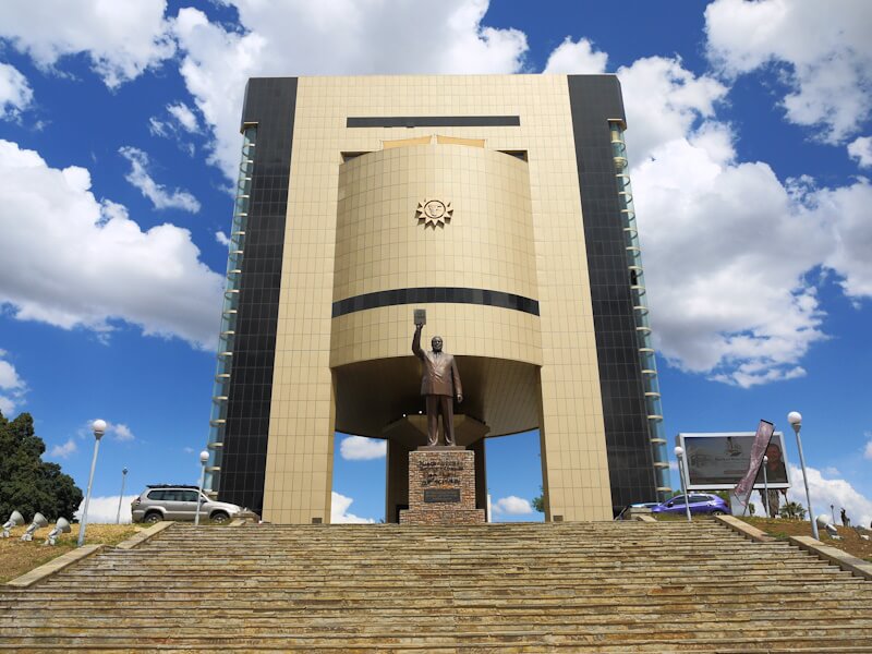 The "Independence Memorial Museum" in the city of Windhoek on November 8, 2025.